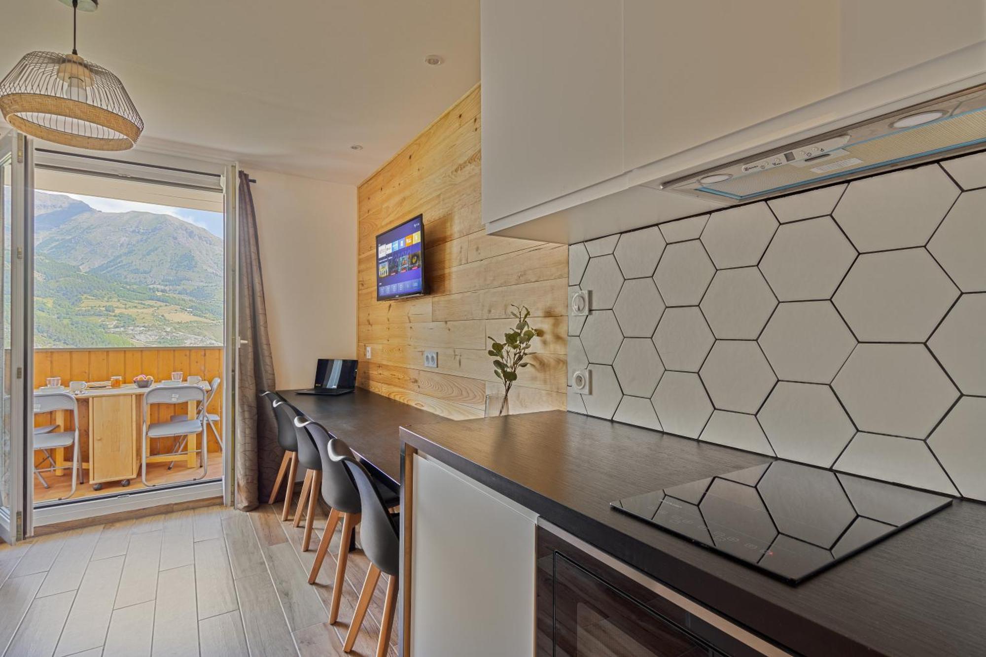 Studio De Charme Avec Vue Sur Le Val D'Allos, Parking Et Wifi Gratuit Exteriör bild